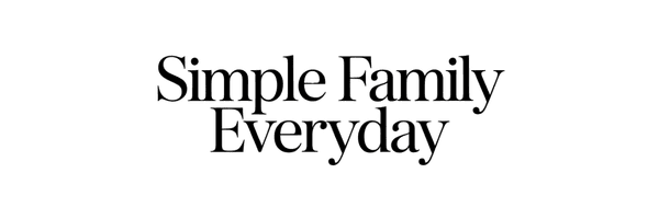 Simple Family Everyday - family parenting blog logo