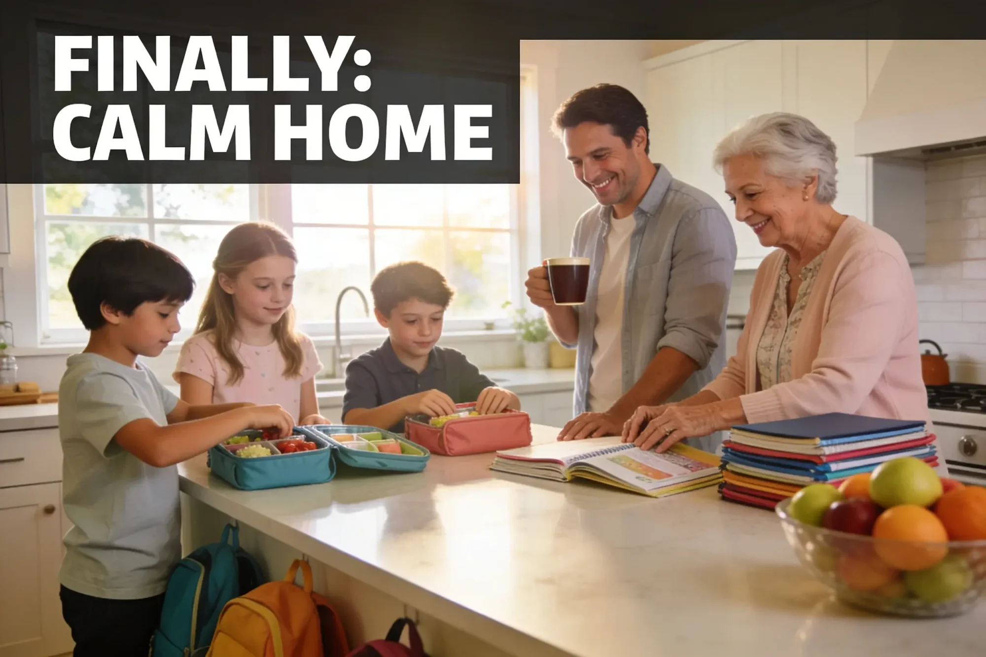 15 Simple Family Systems That Reduce Daily Stress Now!