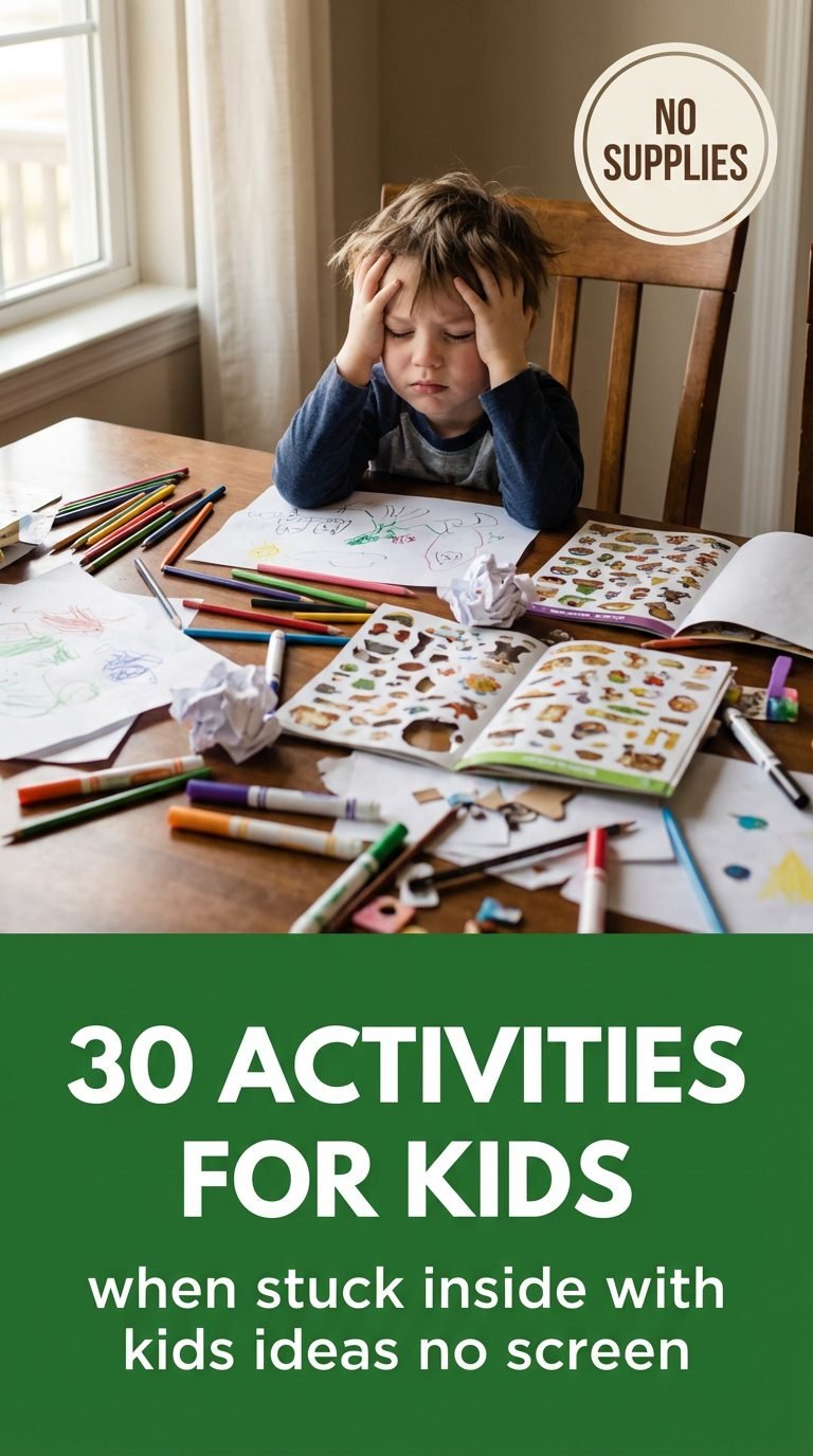 Parent and child experiencing boredom indoors on a rainy day.