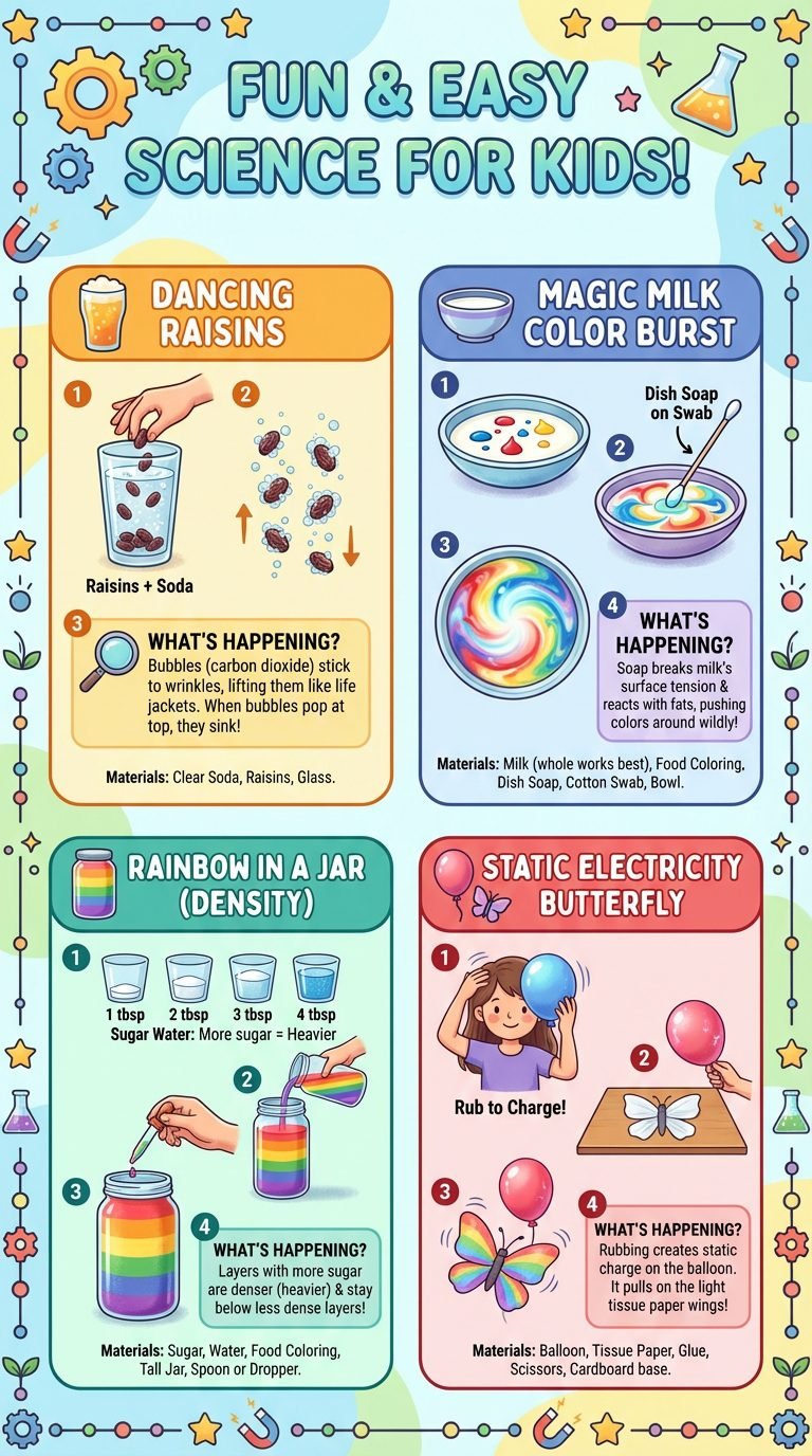 Parent and child cooking together in the kitchen.