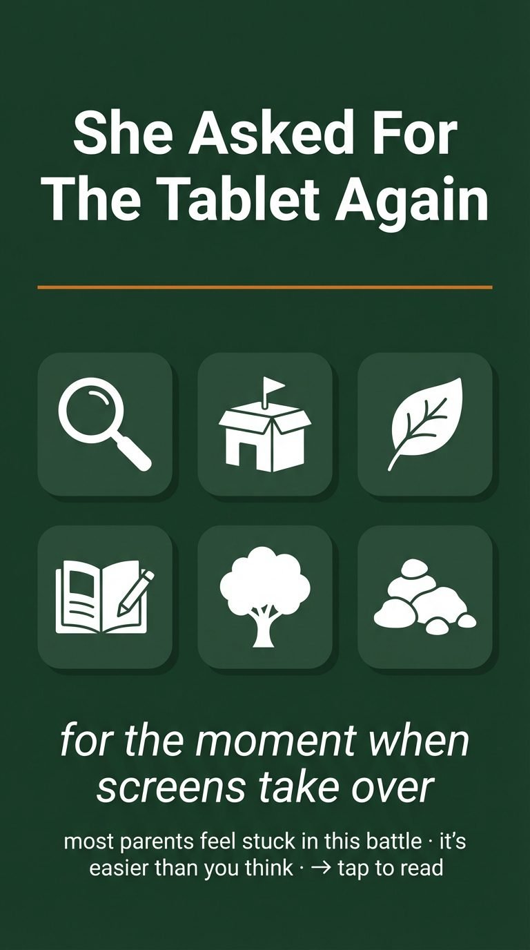 Tips for fun outdoor scavenger hunt for kids — how to have screen-free weekend with kids.